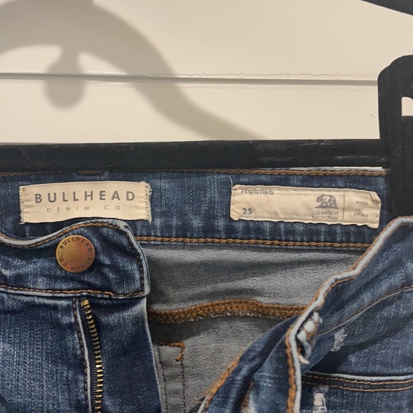 Pacsun bullhead dark ripped jeans size 25 - Picture 9 of 9